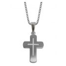trendor 48863 Cross Pendant With Chain