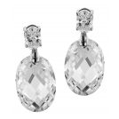 trendor 64864 Silber Ohrschmuck mit großen Zirkonias