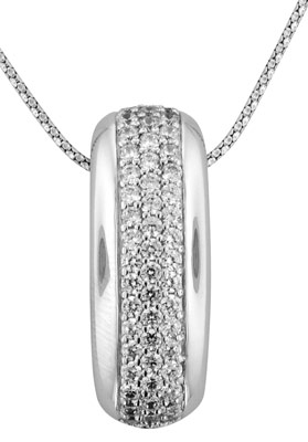 trendor 66226 Silber Collier Zirkonia