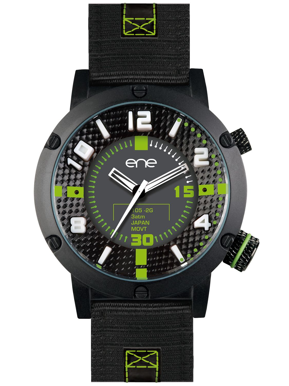 Ene Watch Men's Watches 654000114 Modell 105 Light Mens Watch