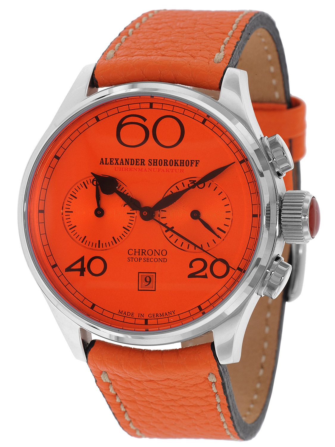 Alexander Shorokhoff AS.C01-1GCR Avantgarde Red Handaufzug Chronograph Alexander Shorokhoff AS.C01-1GCR Avantgarde Red Handaufzug Chronograph